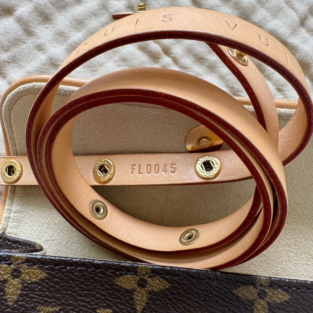 Louis Vuitton Dark Monogram Canvas Pouch - Picture 8 of 9